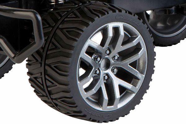 Zeer coole wielen geschikt voor alle terreinen.