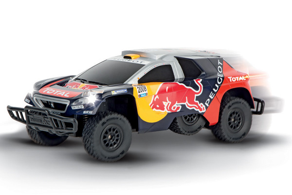 Carrera RC bestuurbare auto Peugeot 08 DKR 16 Red Bull.