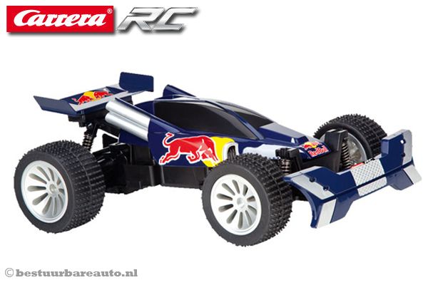 Carrera RC bestuurbare auto Red Bull Buggy.
