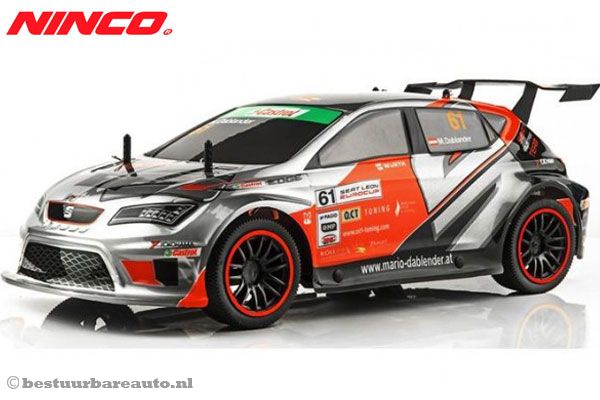 De Seat Leon Eurocup bereikt snelheden tot 20 km per uur.