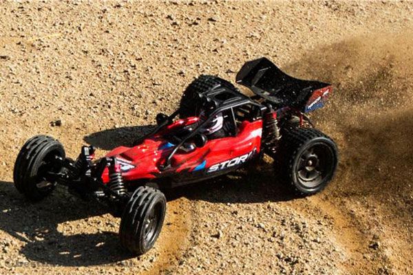 Kan op elk oppervlak mee worden gereden.